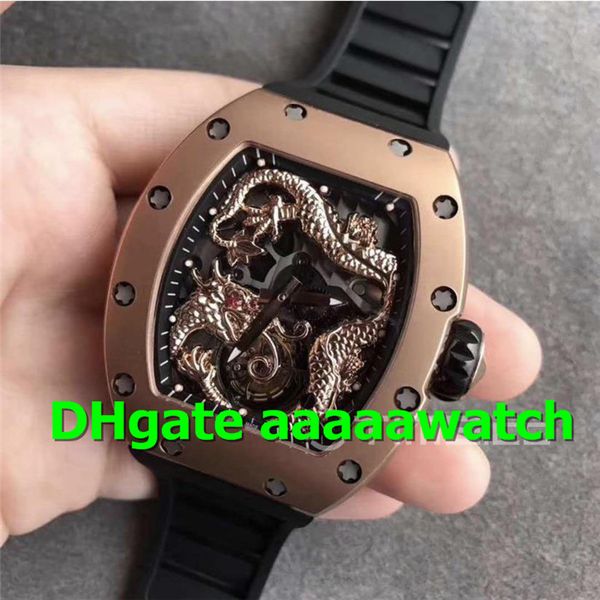 twf new luxury 057 watch real tourbillon automatic 18k rosegold case dragon-jackie chan 18k rosegold dragon dial rubber strap men watch, Slivery;brown
twf new luxury 057 watch real tourbillon automatic 18k rosegold case dragon-jackie chan 18k rosegold dragon dial rubber strap men watch, Slivery;brown