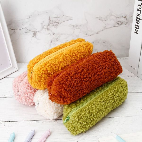 creative soft cashmere pencil bags stationery bag for girls and boys high capacity pen bag office school stationery student gift
creative soft cashmere pencil bags stationery bag for girls and boys high capacity pen bag office school stationery student gift