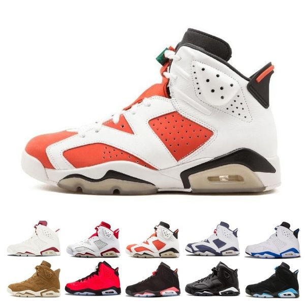 Mens 6 6s Basketball Shoes UNC Tinker Black Cat Gatorade White Infrared Carmine Maroon Oreo Toro Designer Trainer Sport Sneaker Size 8-13
Mens 6 6s Basketball Shoes UNC Tinker Black Cat Gatorade White Infrared Carmine Maroon Oreo Toro Designer Trainer Sport Sneaker Size 8-13
