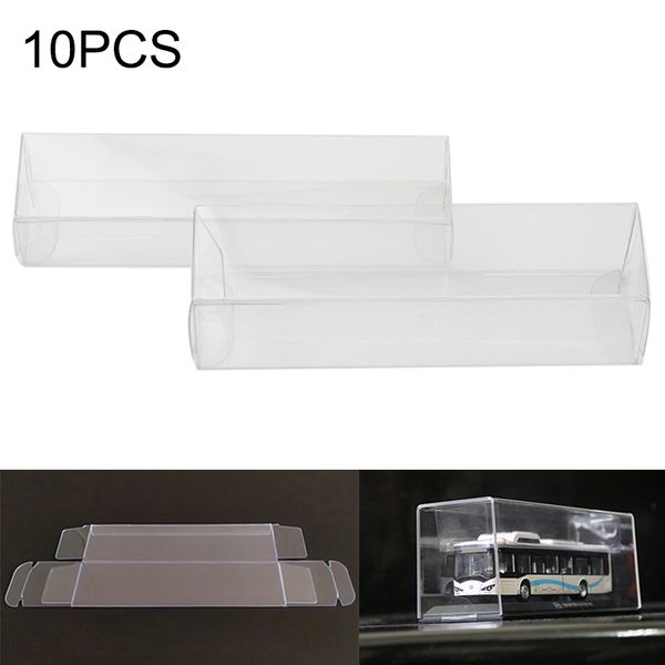 10 pcs 41x43x162mm pvc clear toy car model 1/64 dust proof display protection box
10 pcs 41x43x162mm pvc clear toy car model 1/64 dust proof display protection box
