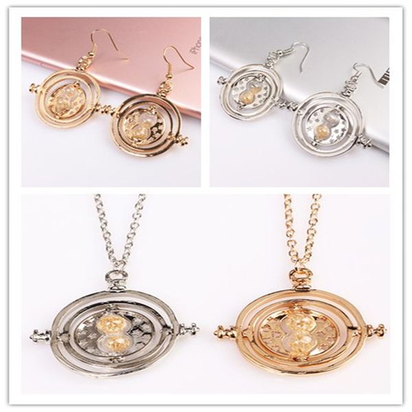 h.p. plated time turner necklace hourglass vintage pendant hermione granger for women lady girl wholesale 2colour, Silver
h.p. plated time turner necklace hourglass vintage pendant hermione granger for women lady girl wholesale 2colour, Silver