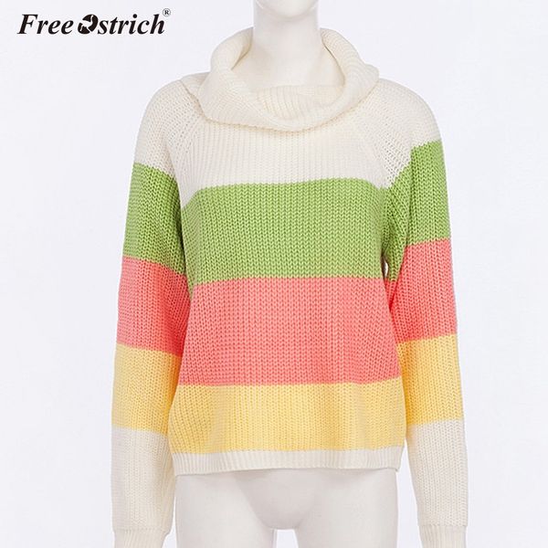 ostrich turtleneck sweaters women winter 2019 jumpers knitted clothes fashion striped oversized pullover female n30, White;black
ostrich turtleneck sweaters women winter 2019 jumpers knitted clothes fashion striped oversized pullover female n30, White;black