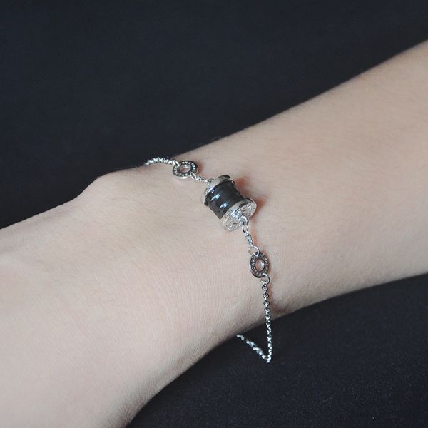 black ceramics bracelet female vintage 925 silver bracelets for women charms fine jewelry, Golden;silver
black ceramics bracelet female vintage 925 silver bracelets for women charms fine jewelry, Golden;silver