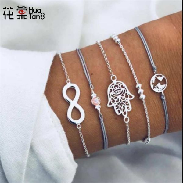 huatang boho hollow map hand blue rope bracelets set for women ancient silver adjustable bracelet jewelry pulseiras b15109, Black
huatang boho hollow map hand blue rope bracelets set for women ancient silver adjustable bracelet jewelry pulseiras b15109, Black