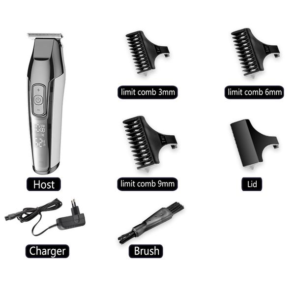 kemei professional electric hair clipper rechargeable hair trimmer haircut shaving machine kit taglia peli km-5027 hairclippersdesign gkasa
kemei professional electric hair clipper rechargeable hair trimmer haircut shaving machine kit taglia peli km-5027 hairclippersdesign gkasa