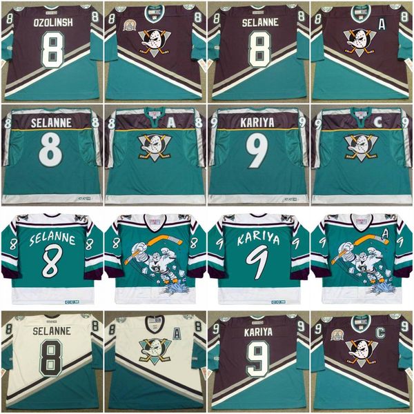 Anaheim Mighty Ducks AUL KARIYA Wild Wing SANDIS OZOLINSH TEEMU SELANNE TEEMU SELANNE SCOTT NIEDERMAYER GUY HEBERT Vintage Hockey Jersey
Anaheim Mighty Ducks AUL KARIYA Wild Wing SANDIS OZOLINSH TEEMU SELANNE TEEMU SELANNE SCOTT NIEDERMAYER GUY HEBERT Vintage Hockey Jersey
