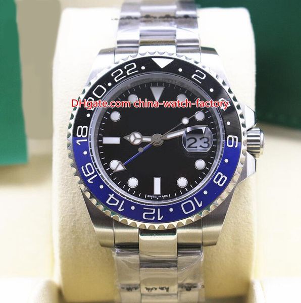 2 style watch 40mm gmt batman 116710 116710ln 116710blnr ceramic bezel 316l steel asia 2813 movement automatic mens watches, Slivery;brown
2 style watch 40mm gmt batman 116710 116710ln 116710blnr ceramic bezel 316l steel asia 2813 movement automatic mens watches, Slivery;brown