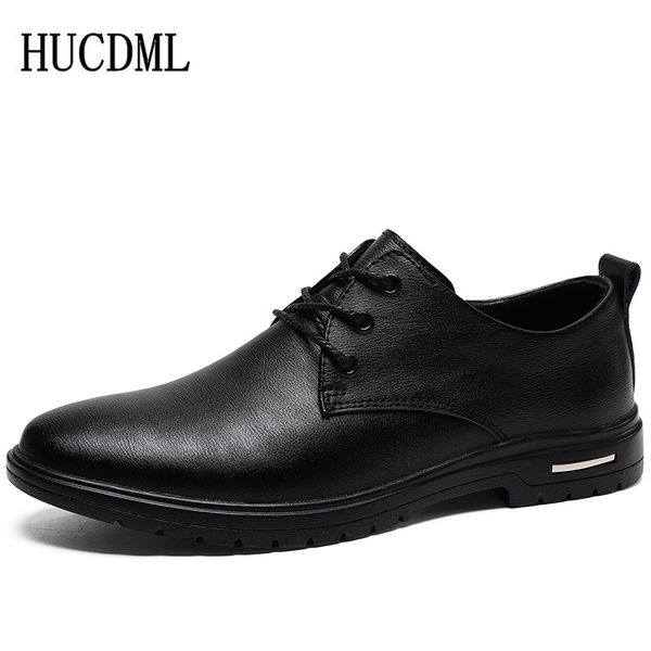 hucdml classic genuine leather men's shoes casual lace up black mens loafers large size 45 46 47 comfortable footwear
hucdml classic genuine leather men's shoes casual lace up black mens loafers large size 45 46 47 comfortable footwear