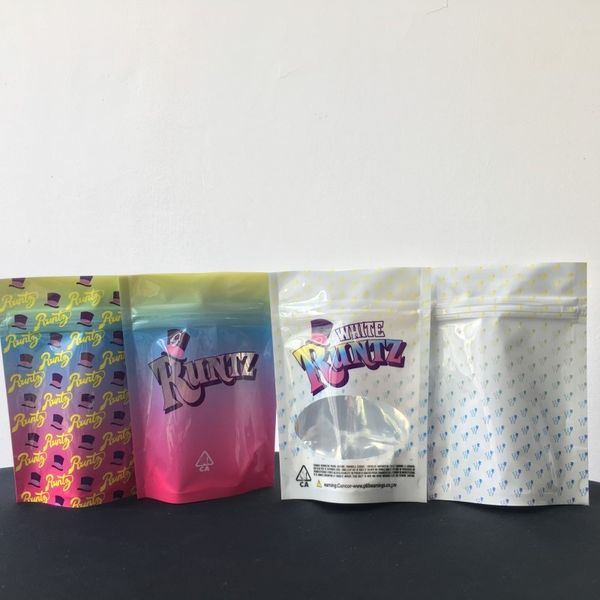 Белые Runtz 3,5 г мешки (белый стиль) Runtz Mylar мешки, защищающие от детей
Белые Runtz 3,5 г мешки (белый стиль) Runtz Mylar мешки, защищающие от детей