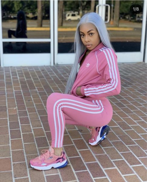 spring autumn women two piece set sports suit female high waist long pants a2 adidas 2 pcs letter printed tracksuit, Gray
spring autumn women two piece set sports suit female high waist long pants a2 adidas 2 pcs letter printed tracksuit, Gray
