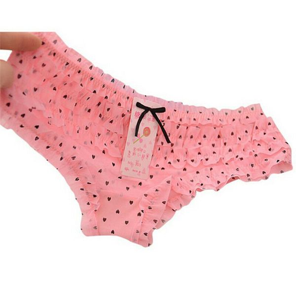 women's panties lovely women girl lace ruffles briefs underwear intimates knickers, Black;pink
women's panties lovely women girl lace ruffles briefs underwear intimates knickers, Black;pink