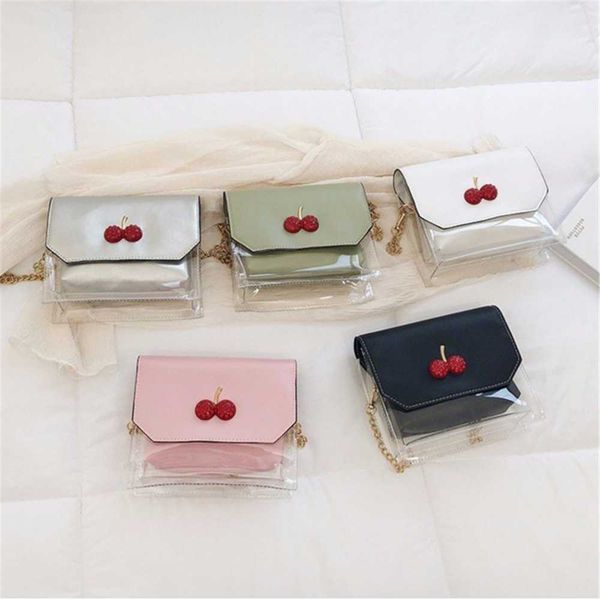 2019 transparent laser square bag fashion new pvc women's handbag cherry chain shoulder messenger bags
2019 transparent laser square bag fashion new pvc women's handbag cherry chain shoulder messenger bags