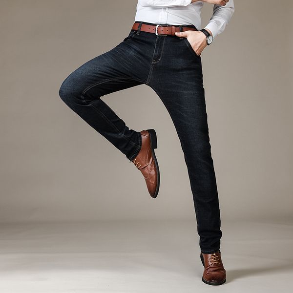 man pants jeans 2020 new men's black jeans business fashion classic style elastic slim trousers casual male, Blue
man pants jeans 2020 new men's black jeans business fashion classic style elastic slim trousers casual male, Blue