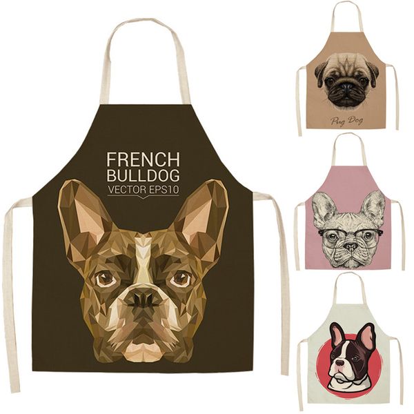 parent-child kitchen apron funny cartoon dog printed sleeveless cotton linen aprons for men women home cleaning tools
parent-child kitchen apron funny cartoon dog printed sleeveless cotton linen aprons for men women home cleaning tools