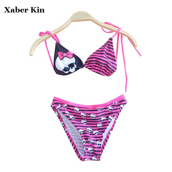 infantil girls swimsuit rose skeleton children swimwear striped bikini swimming suit for girls beach swimwear biquini g3-sw601
infantil girls swimsuit rose skeleton children swimwear striped bikini swimming suit for girls beach swimwear biquini g3-sw601
