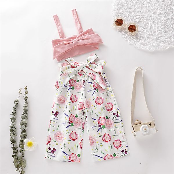 2pcs newborn crop pant clothes set children clothing fashion infant baby girls floral floral pants outfits sets, White
2pcs newborn crop pant clothes set children clothing fashion infant baby girls floral floral pants outfits sets, White
