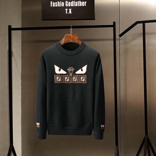 men women italian designer sweater knitted golden fashion luxury sweaters pant platform shoes tracksuit sweater star vintage xxx-l/fendi, White;black
men women italian designer sweater knitted golden fashion luxury sweaters pant platform shoes tracksuit sweater star vintage xxx-l/fendi, White;black