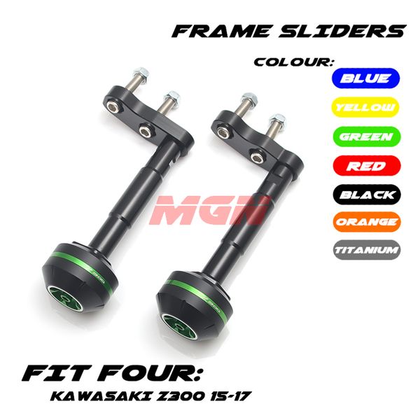 cnc aluminum motorcycle parts for z300 13 14 15 16 frame sliders crash engine tank protector
cnc aluminum motorcycle parts for z300 13 14 15 16 frame sliders crash engine tank protector