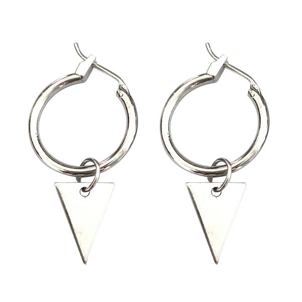 2019 endless circle hoop earrings handmade silver gold color simple small triangle earring for women men chic jewelry, Golden;silver
2019 endless circle hoop earrings handmade silver gold color simple small triangle earring for women men chic jewelry, Golden;silver