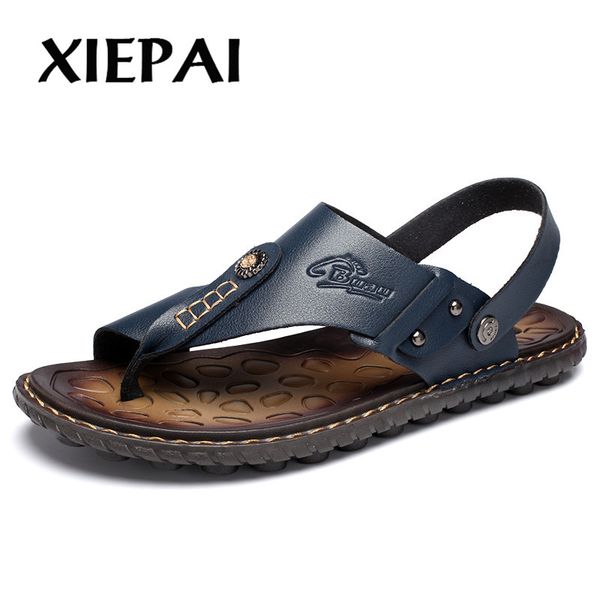 2019 new men shoes large sizes summer shoes fashion men's slippers male sandals comfortable mans footwear beach men's flip flops, Black
2019 new men shoes large sizes summer shoes fashion men's slippers male sandals comfortable mans footwear beach men's flip flops, Black