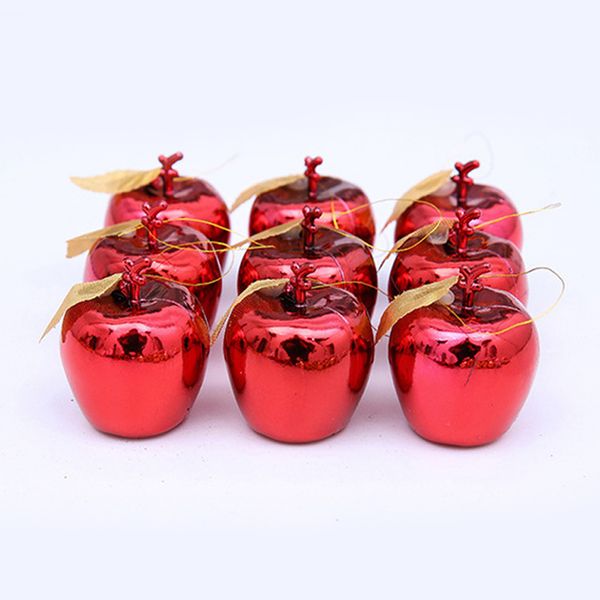 12pcs red golden apples christmas tree decorations party events fruit pendant christmas hanging ornament
12pcs red golden apples christmas tree decorations party events fruit pendant christmas hanging ornament