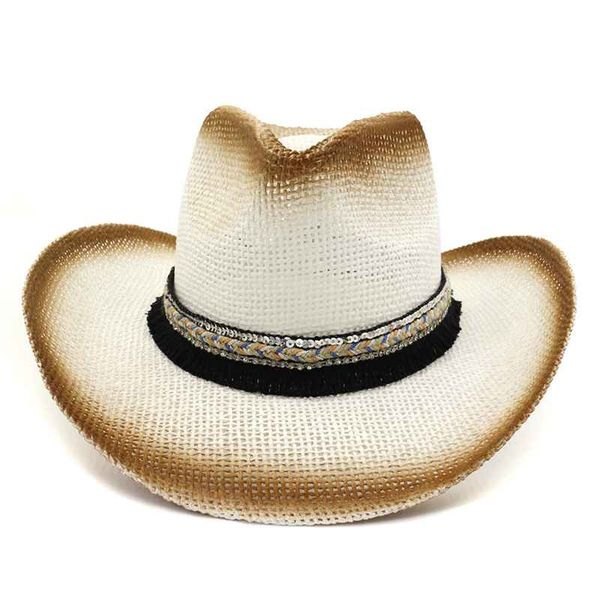 wzcx 2019 fashion new spray paint tassel sequin straw hat tide wide brim visor outdoor beach hat summer, Blue;gray
wzcx 2019 fashion new spray paint tassel sequin straw hat tide wide brim visor outdoor beach hat summer, Blue;gray