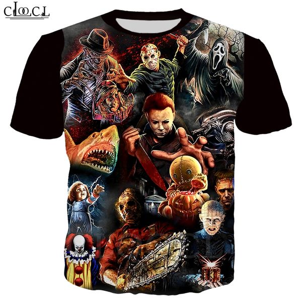 murderers horror movies t shirts 3d print horror characters t shirt men women short sleeve sweatshirts hippie streetwear, White;black
murderers horror movies t shirts 3d print horror characters t shirt men women short sleeve sweatshirts hippie streetwear, White;black