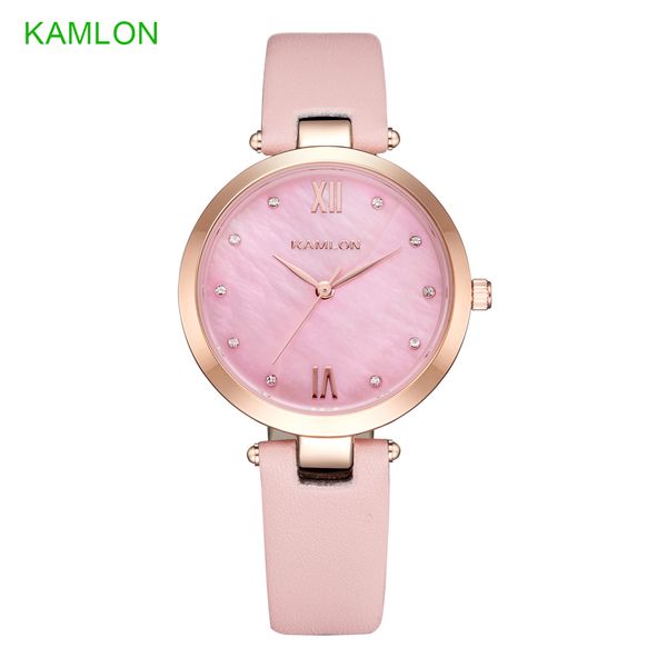 luxury kamlon brand leather quartz women's watch ladies fashion watch women wristwatches clock, Slivery;brown
luxury kamlon brand leather quartz women's watch ladies fashion watch women wristwatches clock, Slivery;brown
