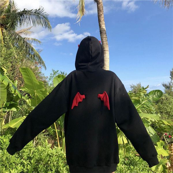 sweatshirt devil wing autumn loose hoodies women sweatshirt korean ulzzang harajuku girl long sleeve hip hop hoodie streetwear, Black
sweatshirt devil wing autumn loose hoodies women sweatshirt korean ulzzang harajuku girl long sleeve hip hop hoodie streetwear, Black