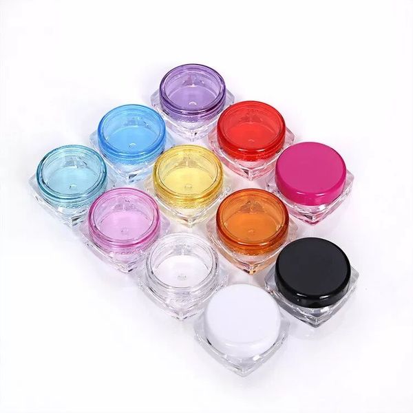 20pcs 3g 5g cosmetic sifter jars pot box nail art cosmetic bead storage makeup cream box plastic container square bottle jars
20pcs 3g 5g cosmetic sifter jars pot box nail art cosmetic bead storage makeup cream box plastic container square bottle jars