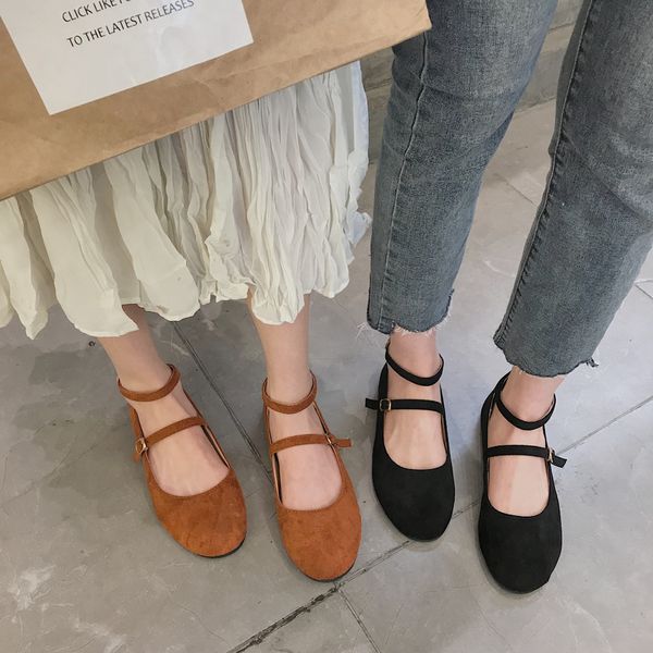 spring fashion flat shoes solid color casual comfortable wild buckle strap round toe lightweight flats shoe zapatos mujer w28-39, Black
spring fashion flat shoes solid color casual comfortable wild buckle strap round toe lightweight flats shoe zapatos mujer w28-39, Black