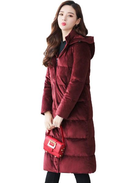 women's down & parkas boollili winter coat women 90% duck jacket clothes 2021 gold velvet long coats female korean parka abrigo mujer, Black
women's down & parkas boollili winter coat women 90% duck jacket clothes 2021 gold velvet long coats female korean parka abrigo mujer, Black