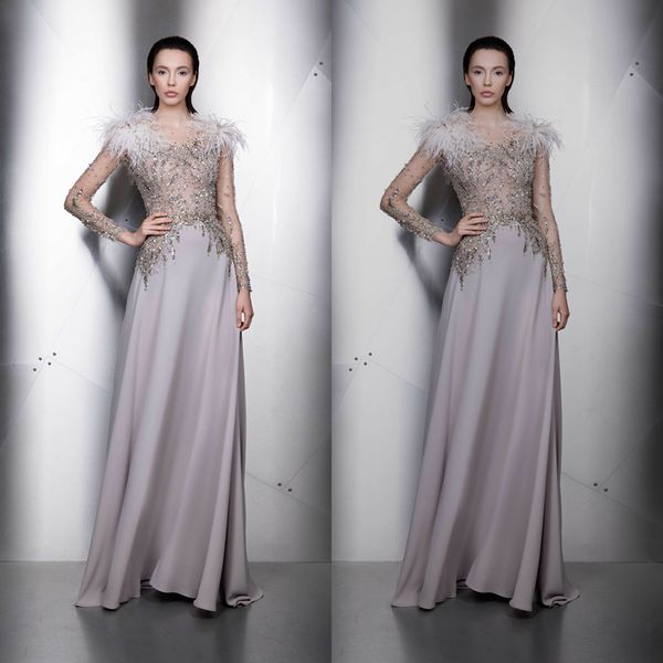 ziad nakad evening dresses jewel long sleeves lace appliques feather prom gowns floor length chiffon a line special occasion dress, Black;red
ziad nakad evening dresses jewel long sleeves lace appliques feather prom gowns floor length chiffon a line special occasion dress, Black;red