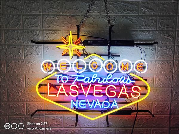fashion handcraft welcome lasveg neon sign handicraft light beer bar pub real glass tube logo advertisement display neon signs 17"/19&q
fashion handcraft welcome lasveg neon sign handicraft light beer bar pub real glass tube logo advertisement display neon signs 17"/19&q