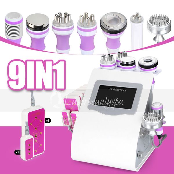 9 in 1 uniosetion cavitation rf vacuum cold pn micro current led laser 5mw body slimming beauty machine
9 in 1 uniosetion cavitation rf vacuum cold pn micro current led laser 5mw body slimming beauty machine