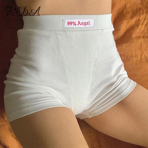 summer white letter embroidery biker shorts women ribber knit black high waist casual streetwear shorts, White;black
summer white letter embroidery biker shorts women ribber knit black high waist casual streetwear shorts, White;black