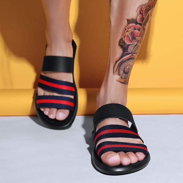 new men sandals summer leather classic roman open-toed slippers outdoor beach rubber shoes breathable flip flop men sandals 2020, Black
new men sandals summer leather classic roman open-toed slippers outdoor beach rubber shoes breathable flip flop men sandals 2020, Black