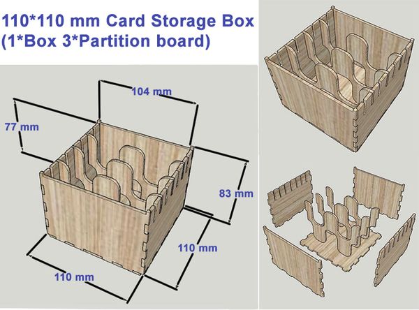 modular board multi size card game storage box organizer for diy wooden receiving compact panels case with mortise
modular board multi size card game storage box organizer for diy wooden receiving compact panels case with mortise
