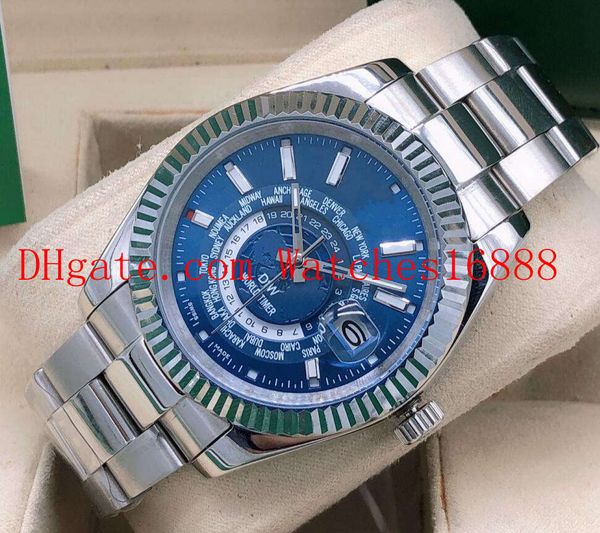 42mm sky dweller 326934 326938 asia 2813 movement automatic mechanical blue mens watch stainless steel band men's wrist watch, Slivery;brown
42mm sky dweller 326934 326938 asia 2813 movement automatic mechanical blue mens watch stainless steel band men's wrist watch, Slivery;brown