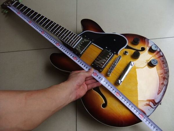 редкая 339 semi hollow body tobacco sunburst литтл джаз электрогитара double f дыры, chrome аппаратных средств, черная накладка, dot fretboa
редкая 339 semi hollow body tobacco sunburst литтл джаз электрогитара double f дыры, chrome аппаратных средств, черная накладка, dot fretboa