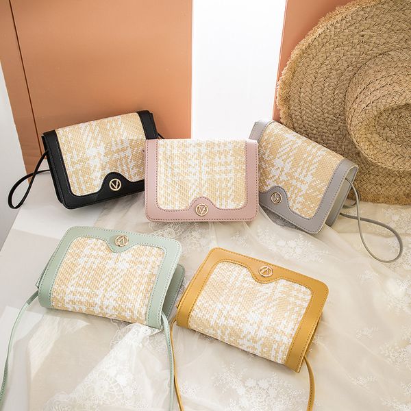 women pu leather match woven satchel shoulder bag ladies sweet mini messenger crossbody purse bag wholesale
women pu leather match woven satchel shoulder bag ladies sweet mini messenger crossbody purse bag wholesale