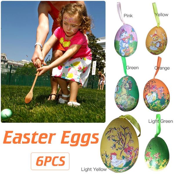 6pcs colorful foam easter eggs hanging wreaths crafts kids gift ornaments decor party supply home gadget color random
6pcs colorful foam easter eggs hanging wreaths crafts kids gift ornaments decor party supply home gadget color random