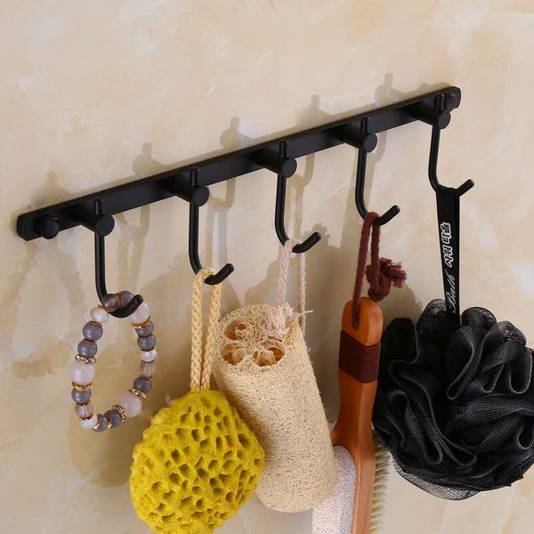 rural home black robe hook wall mounted oil-rubbed bronze five hooks hat coat bag door wall hanger bathroom accessories
rural home black robe hook wall mounted oil-rubbed bronze five hooks hat coat bag door wall hanger bathroom accessories