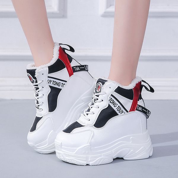 rimocy women's hidden heels plush inside warm winter sneakers casual ladies high platform height increasing casual shoes woman cj191128, Black
rimocy women's hidden heels plush inside warm winter sneakers casual ladies high platform height increasing casual shoes woman cj191128, Black