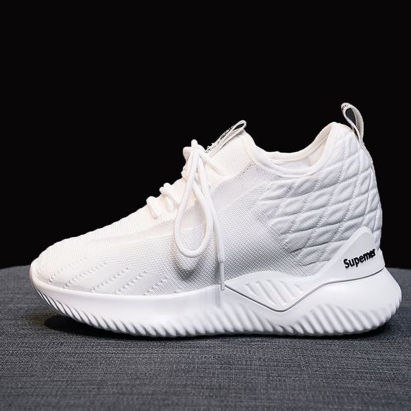 shoes woman breathable mesh casual platform shoes height increasing lace up women sneakers tenis feminino footwear ladies, Black
shoes woman breathable mesh casual platform shoes height increasing lace up women sneakers tenis feminino footwear ladies, Black