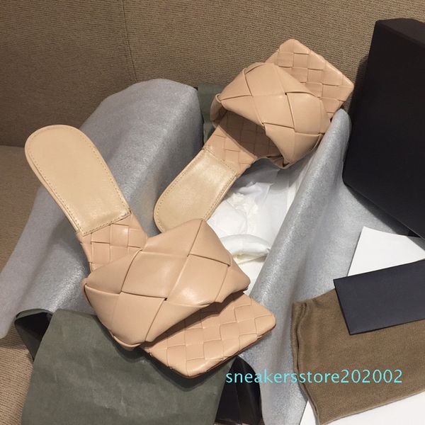 new fashion luxury designer womens high-heeled with australia woven lambskin square head lady office club slippers in summer s22, Black
new fashion luxury designer womens high-heeled with australia woven lambskin square head lady office club slippers in summer s22, Black