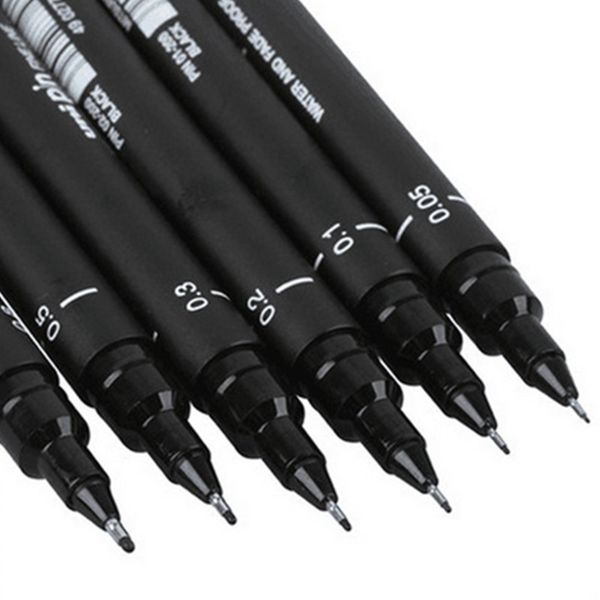 1 pc pigment fineliner marker pen sketching drawing painting ink pen different tip markers art school stationary supplies 04307
1 pc pigment fineliner marker pen sketching drawing painting ink pen different tip markers art school stationary supplies 04307