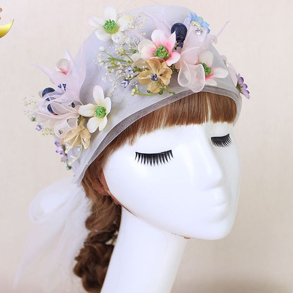 haaraccessoires bruid latest handmade color flowers long wedding accessories bridal headdress headband wholesale 
haaraccessoires bruid latest handmade color flowers long wedding accessories bridal headdress headband wholesale