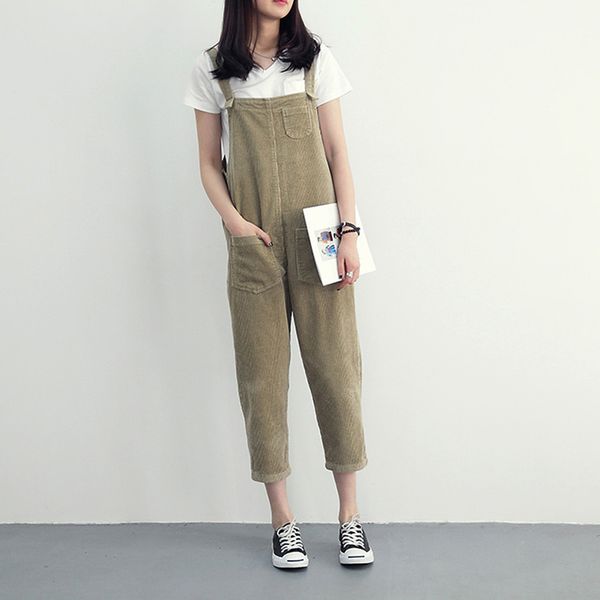 japan style soft kawaii lolita jumpsuit ankle length casual loose corduroy suspenders hip hop ripped dancing overalls, Black;white
japan style soft kawaii lolita jumpsuit ankle length casual loose corduroy suspenders hip hop ripped dancing overalls, Black;white