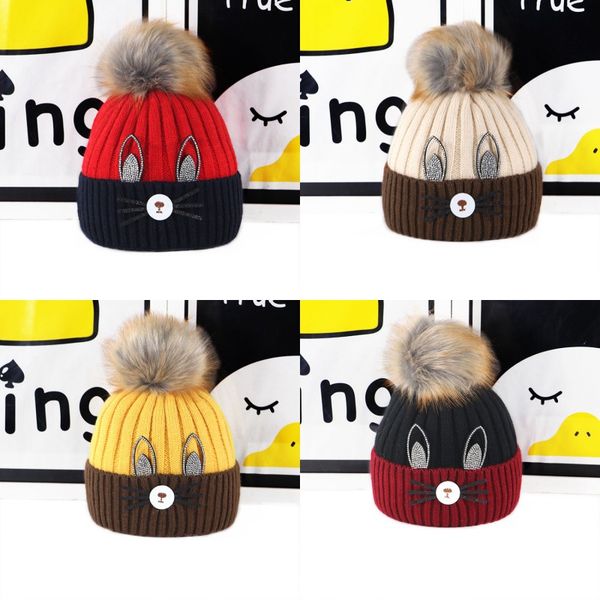 cute baby cat beard knitted cap winter warm beanie hat toddler big ball crochet cap children hats, Yellow
cute baby cat beard knitted cap winter warm beanie hat toddler big ball crochet cap children hats, Yellow